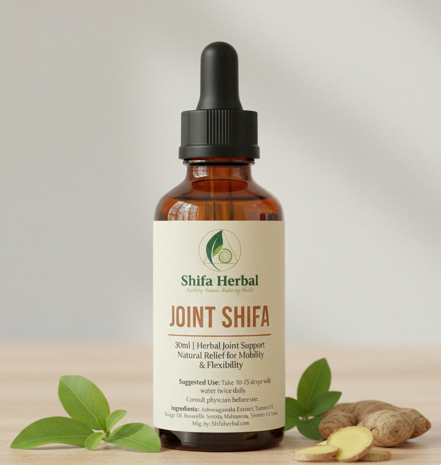 Joint Shifa Pakistan’s First Natural Topical Herbal Oil for Joints & Muscles